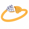 14K Little Heart Connection Ring