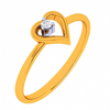 14K One Love Gold Ring