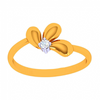 14K Pretty Petal Gold Finger Ring