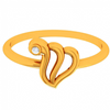 14K Speculative Yellow Gold Single Stone Ring