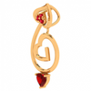 14K Exclusively Beautiful Gold Heart Shape Pendant