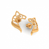 14KT (585) Yellow Gold Stud Earrings for Women