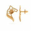 14KT (585) Yellow Gold Stud Earrings for Women