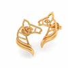 14KT (585) Yellow Gold Stud Earrings for Women