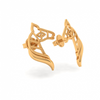 14KT (585) Yellow Gold Stud Earrings for Women