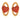 14k Oval Shaped Heart Themed Gold Earring For Women