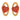 22k Oval Shaped Heart Themed Gold Earring For Women