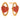 14k Oval Shaped Heart Themed Gold Earring For Women