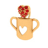 Cup Of Love Gold Pendant 