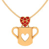 Cup Of Love Gold Pendant 