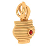 Earthen Vessel Gold Pendant