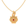 Earthen Vessel Gold Pendant