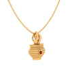 Earthen Vessel Gold Pendant