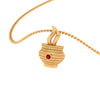 Earthen Vessel Gold Pendant