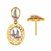 14KT (585) Yellow Gold Earrings for Women