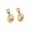 14KT (585) Yellow Gold Earrings for Women