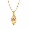 14KT (585) Yellow Gold Pendant for Women