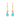 Delectable Hook Type Gold Drop Earrings