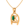 14k Gold Lotus Pendant from PC Chandra Amazea Collection