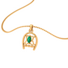 14k Gold Lotus Pendant from PC Chandra Amazea Collection