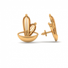 14KT (585) Yellow Gold Stud Earrings for Women