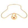 Gorgeous 14k Ganesha Motif Pendant For Everyday Wear From Amazea Collection