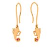 14K Festive Special Gold Earring Design For  Women