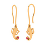 14K Festive Special Gold Earring Design For  Women