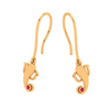 14K Festive Special Gold Earring Design For  Women