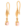 14k Gold Leaf motif Earrings from PC Chandra Amazea Collection