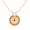 Upscale Gold Pendant