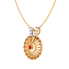 Upscale Gold Pendant