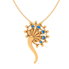 Regal 18 Karat Yellow Gold Pendant