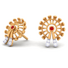  14K Solid Spiral-shaped Gold Earrings Design for you