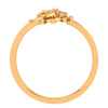 Lustrous 14K Gold Finger Ring 