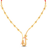 14K Intricately Crafted Gold Necklace Design