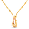 14K Intricately Crafted Gold Necklace Design