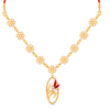 14K Bird Themed Gold Necklace Design For You