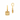 14KT (585) Yellow Gold Earring for Women