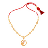 14K Festive Special Gold Necklace Design