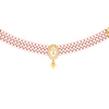 14K Exclusive Gold Necklace Design For Festive Occasions