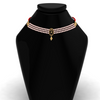 14K Exclusive Gold Necklace Design For Festive Occasions