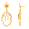 14K Enticing Gold Earrings Design With Immaculate Details