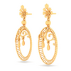 14K Enticing Gold Earrings Design With Immaculate Details