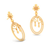 14K Enticing Gold Earrings Design With Immaculate Details