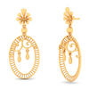 14K Enticing Gold Earrings Design With Immaculate Details