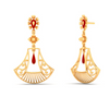 14K Gold Earrings Design For The Wedding Season