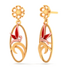 14K Gold Earrings Design With Intricate Details