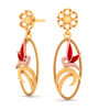 14K Gold Earrings Design With Intricate Details