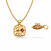 14KT (585) Yellow Gold Pendant for Women